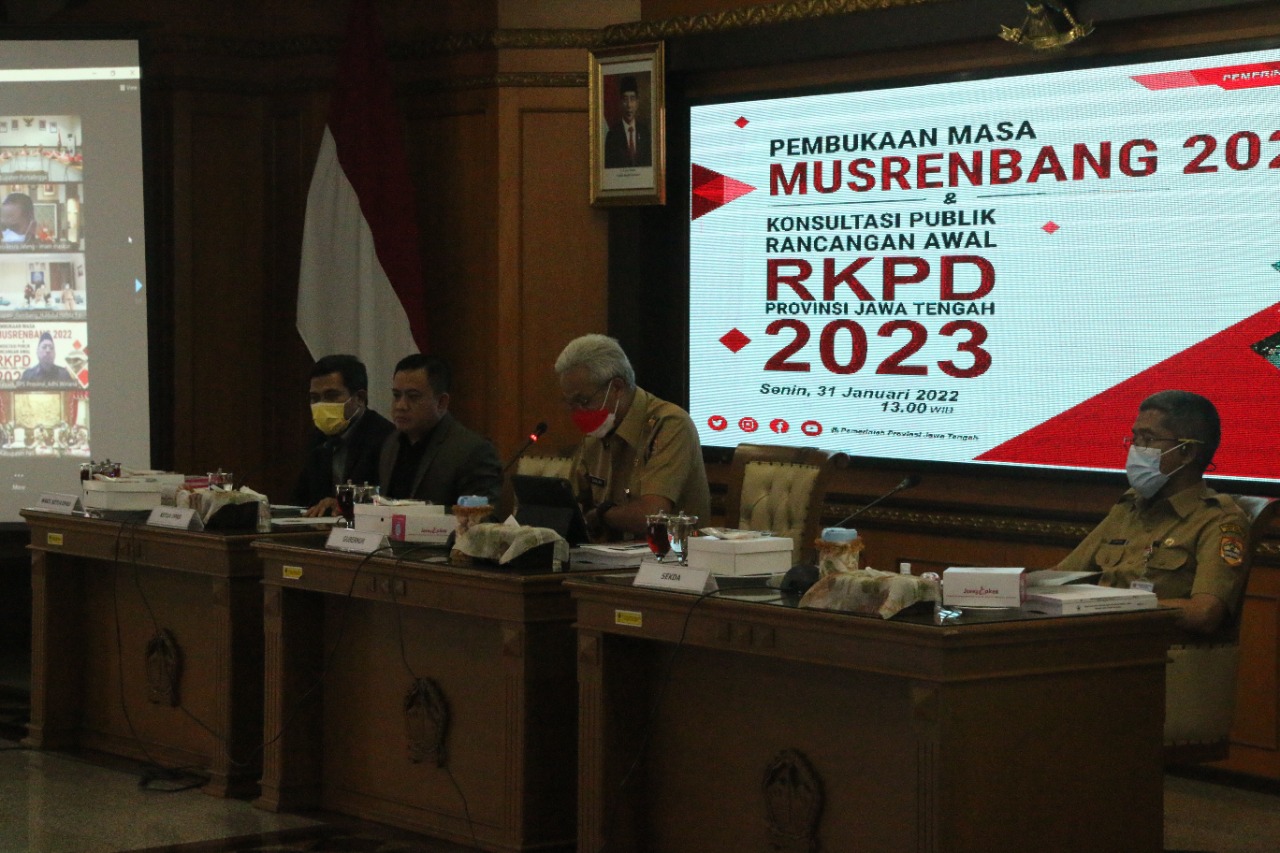 Pembukaan Musrenbang Dan Konsultasi Rancangan Awal Rkpd Provinsi