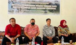 DISEMINASI INOVASI TEKNOLOGI INOVASI PEMBUATAN PAKAN TERNAK, KOMPOS DAN BRIKET DARI SAMPAH ORGANIK